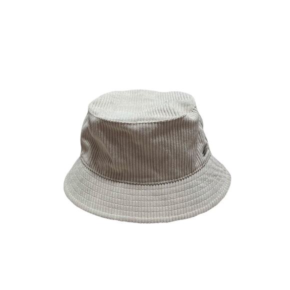 Steve Madden One Size Cream Corduroy Bucket Hat - Picture 2 of 4